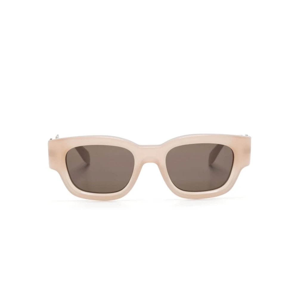 Palm Angels Unisex Beige Posey Sunglasses