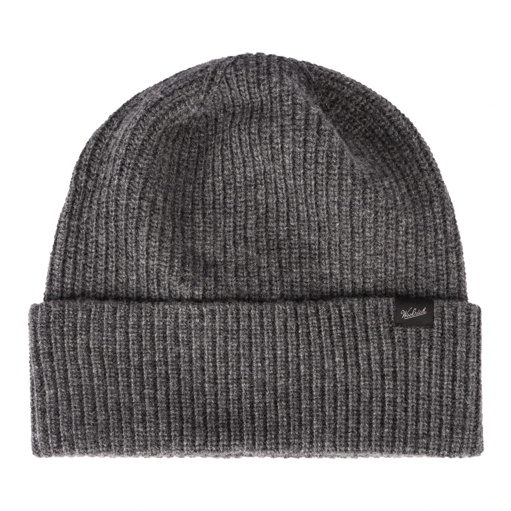 Woolrich Gebreide Muts Gray Heren