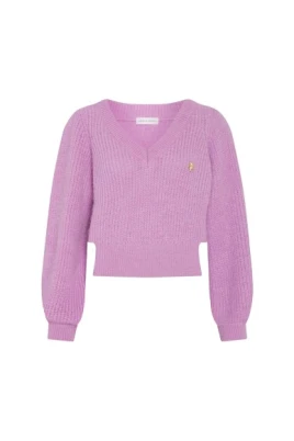 Starry V-neck Stickad Tröja