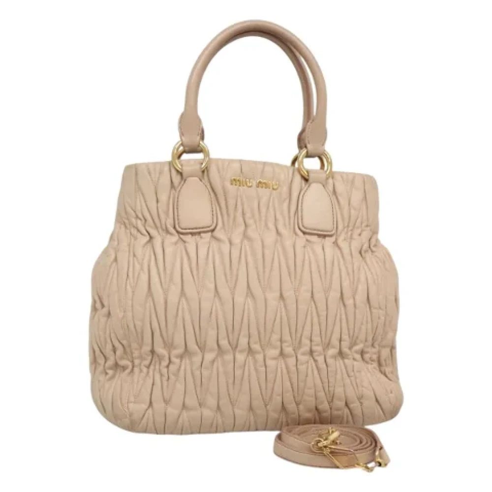 Pre-owned > Pre-owned Bags > Pre-owned Handbags - - Miu Miu Pre-owned - Modalova