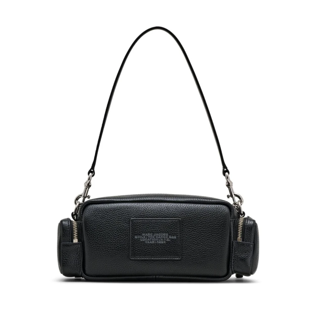 Marc Jacobs Leren Cargo Tas Black Dames