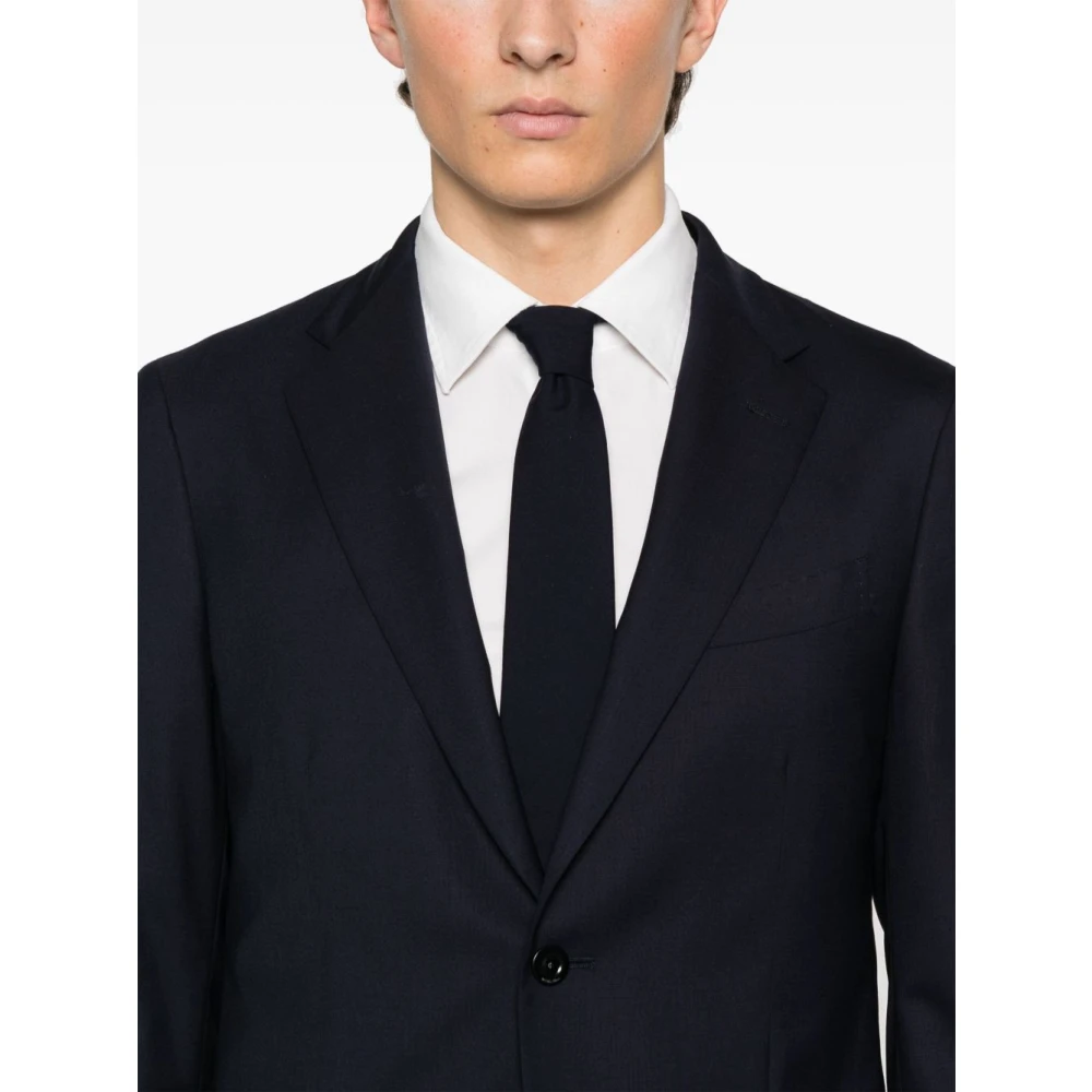 Boglioli Zwarte Jurk voor Mannen Blue Heren