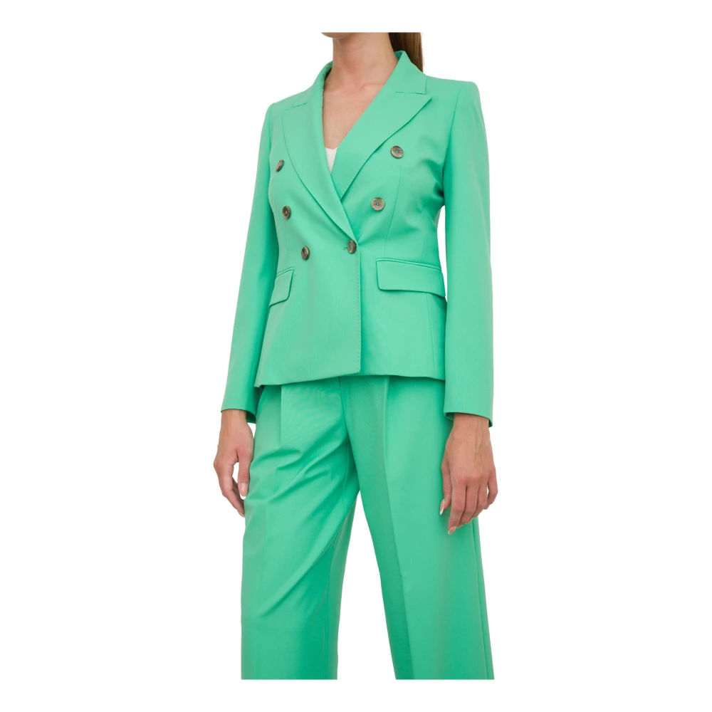 Marella Stijlvolle Jas voor Vrouwen Green Dames
