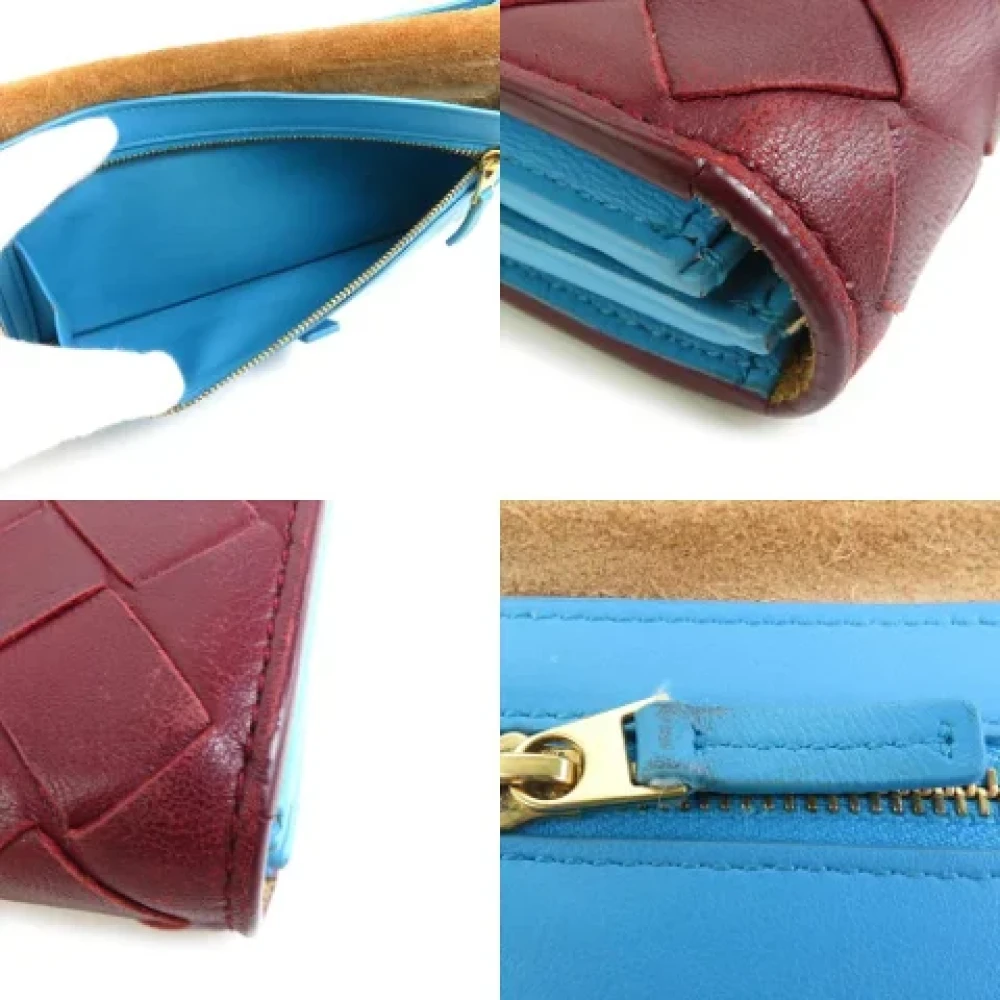 Bottega Veneta Vintage Pre-owned Leather wallets Brown Dames