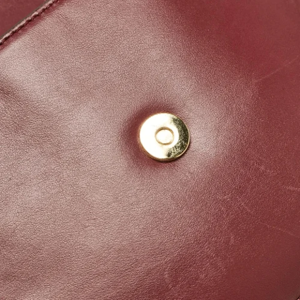 Michael Kors Pre-owned Leather shoulder-bags Red Dames