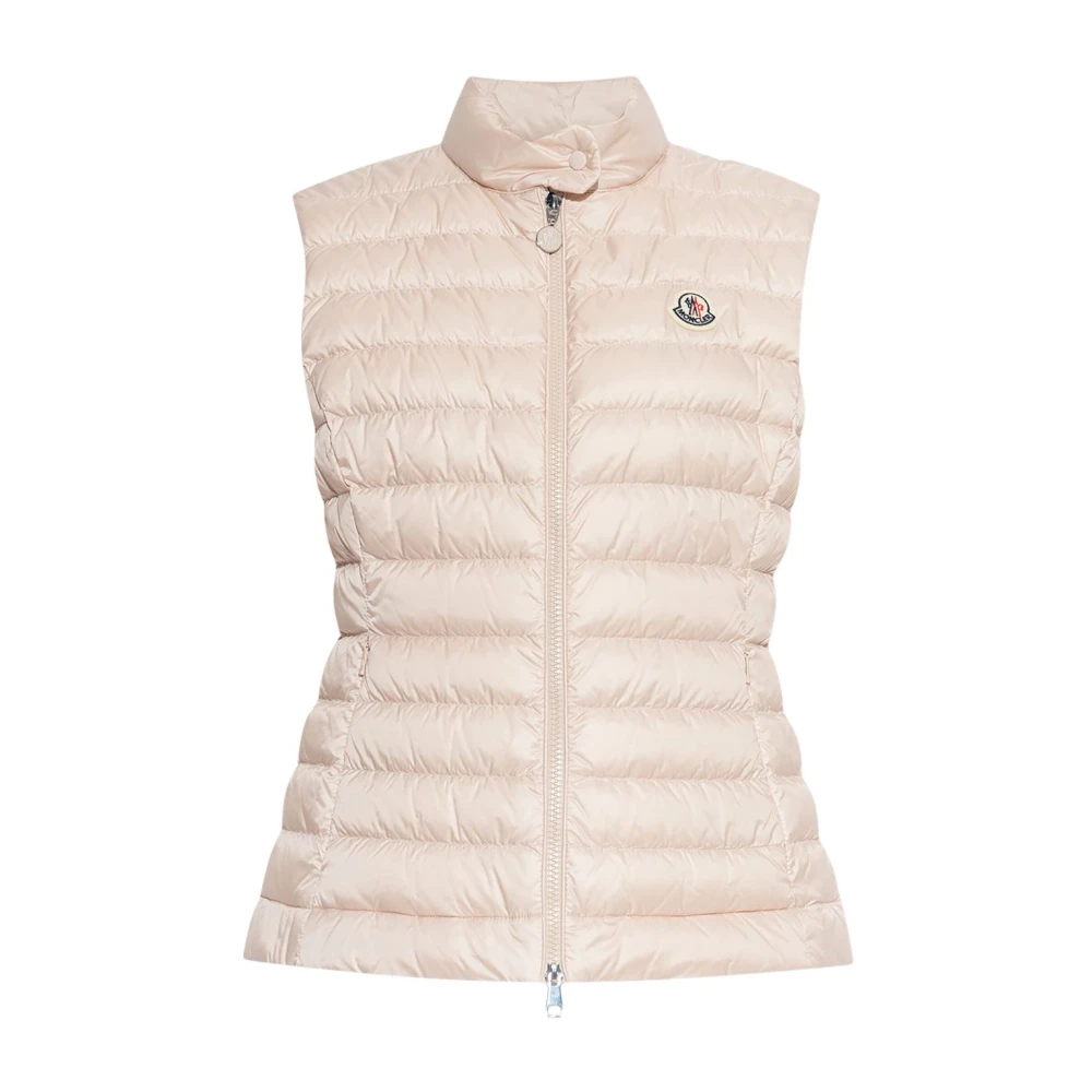 Moncler Lichtroze Vest voor Vrouwen Pink Dames
