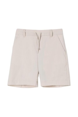 beige-drawstring-casual-shorts