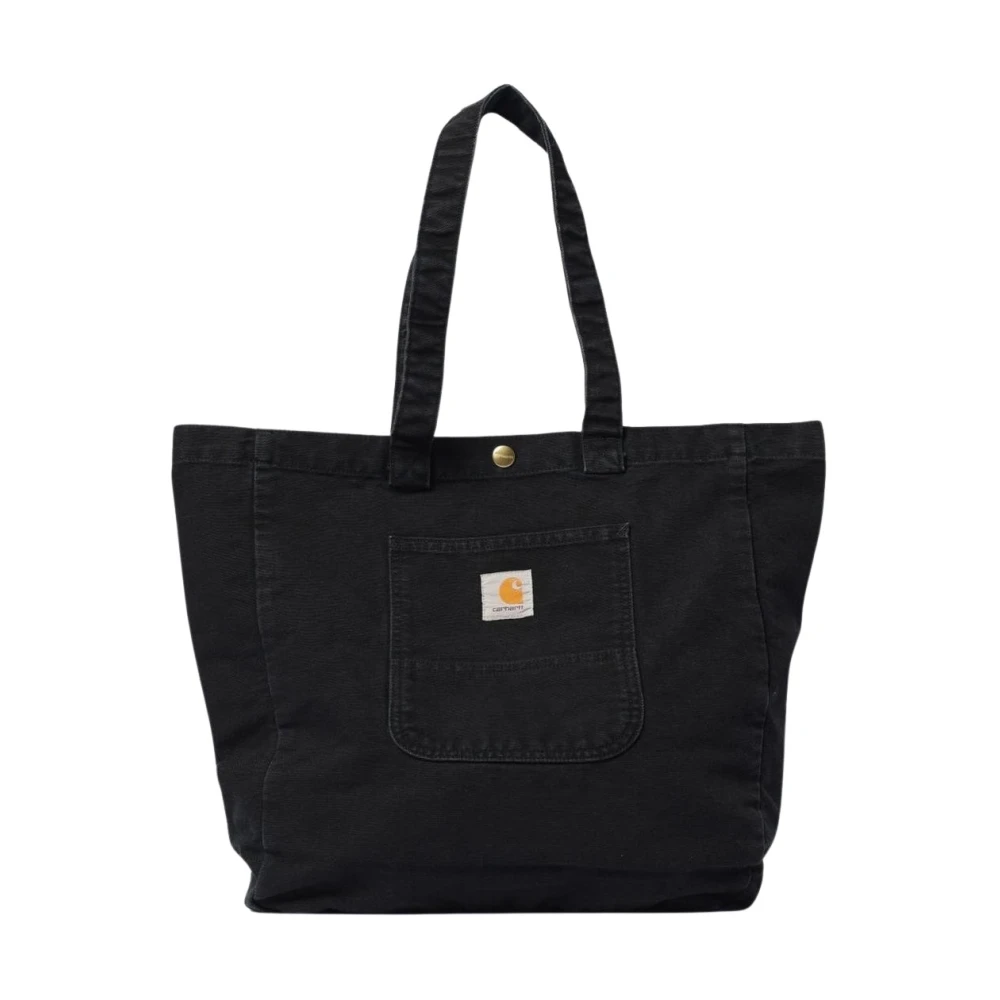 Carhartt Wip Men's Black Canvas Tote Bag