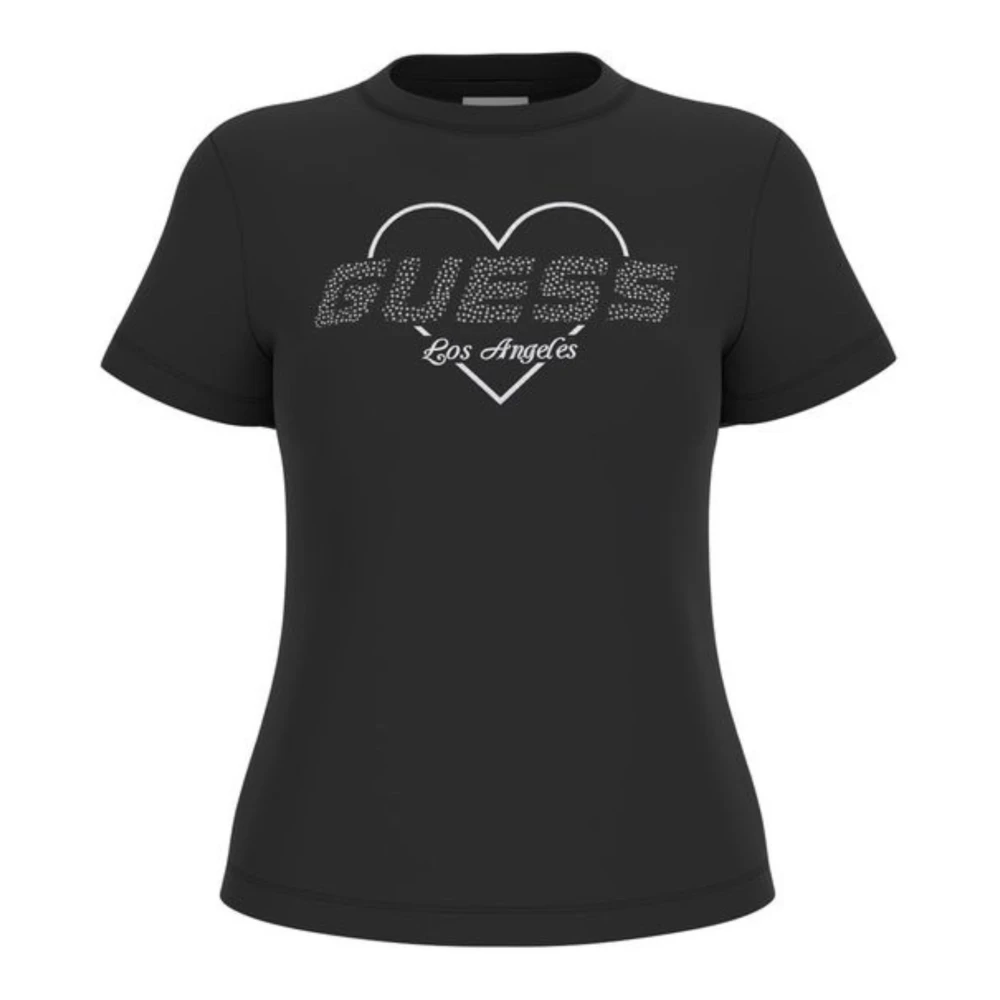 Guess - Tops > T-Shirts - Black - Guess - Modalova
