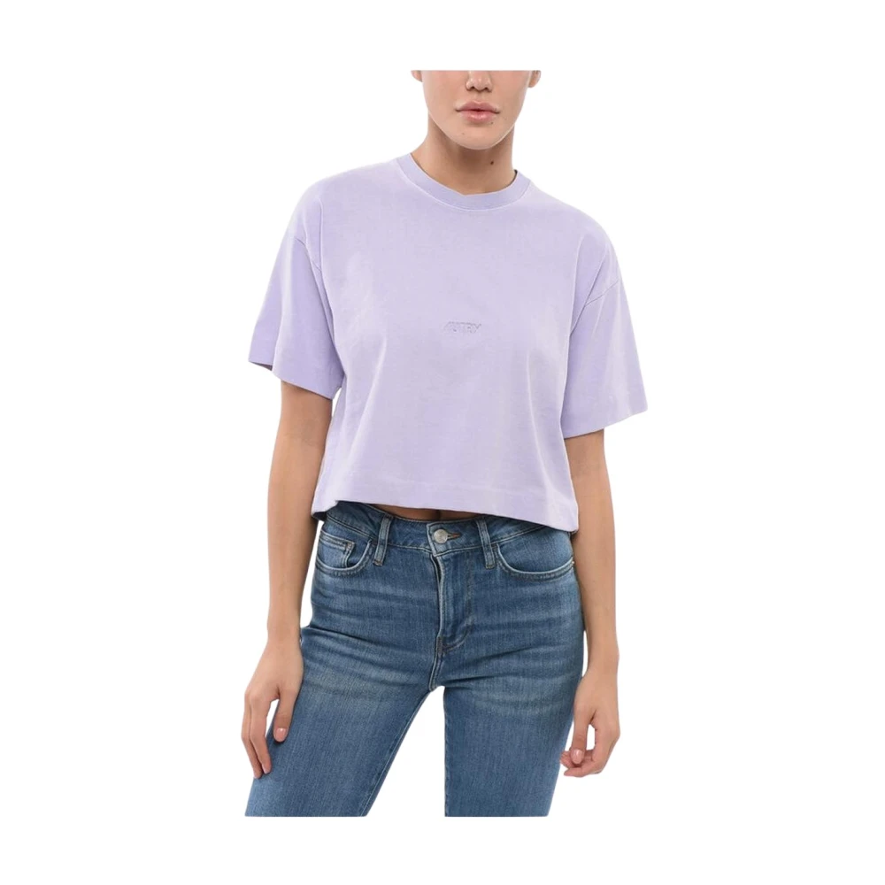 Autry - Tops > T-Shirts - Purple - Autry - Modalova