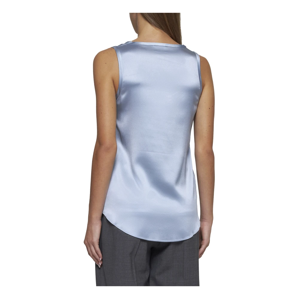 BRUNELLO CUCINELLI Elegante Top voor Vrouwen Blue Dames