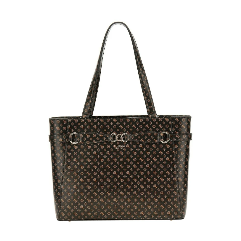 Guess Bruine Shopping Tote Tas Arlena Brown Dames