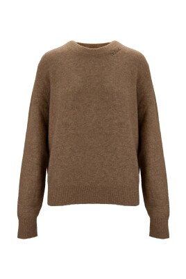 dame-pullover-sweater-med-broderet-logo