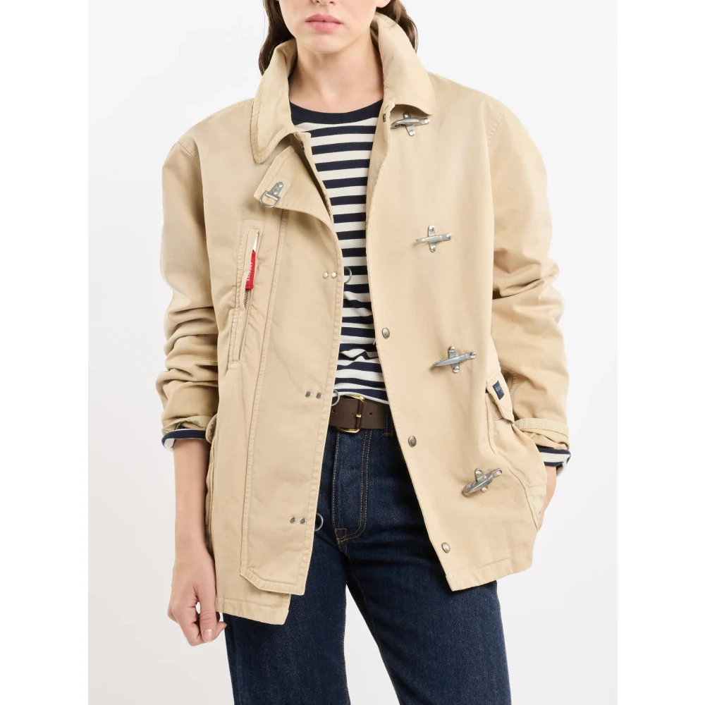 Fay Beige Jas voor Stijlvolle Outfits Beige Heren