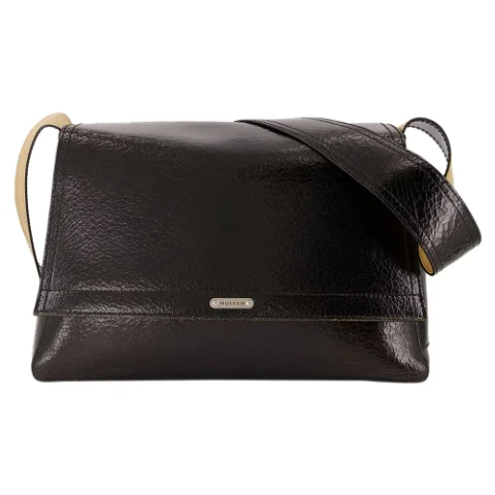 Alexander mcqueen Leather shoulder-bags Black Dames