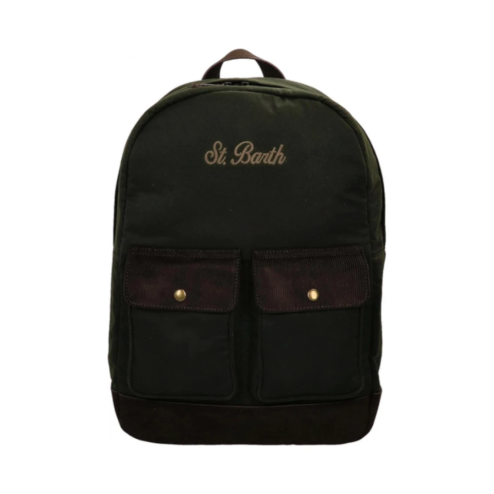 Mc2 Saint Barth Uomo Verde - Zaino Cody Wax - Bags - One Size