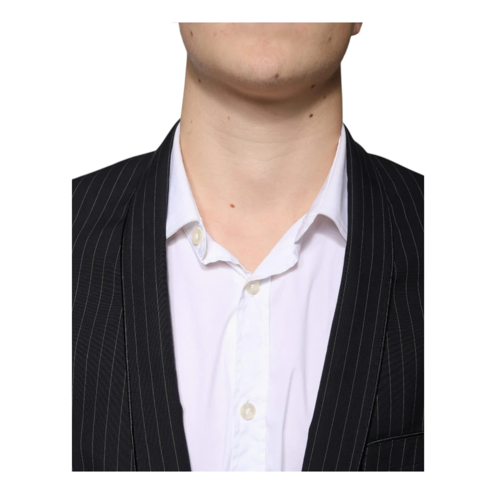 Dolce & Gabbana Zwart Slim Fit 2-Delig Pak Black Heren