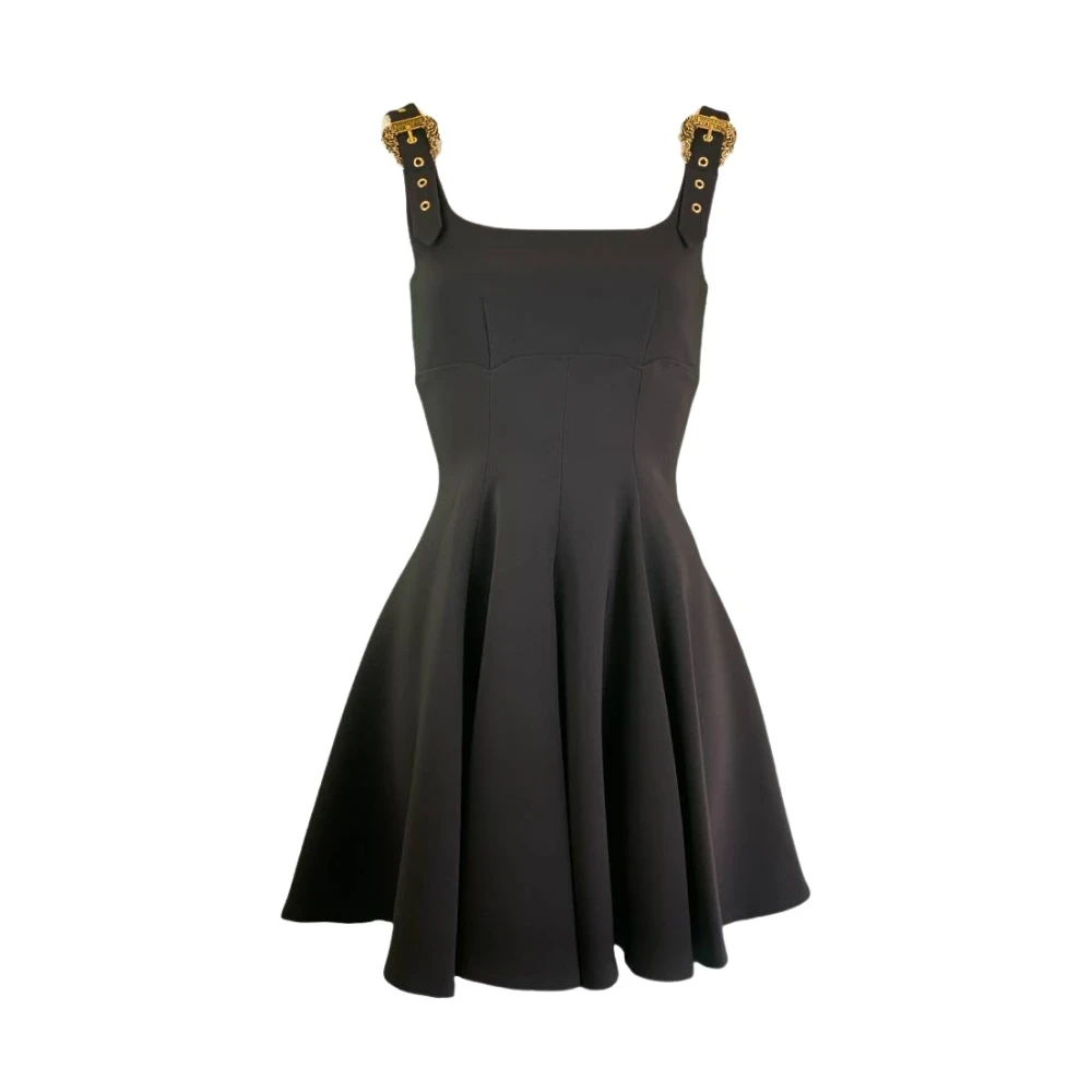 Versace Jeans Couture Women's Black Baroque Couture1 Buckle Dress