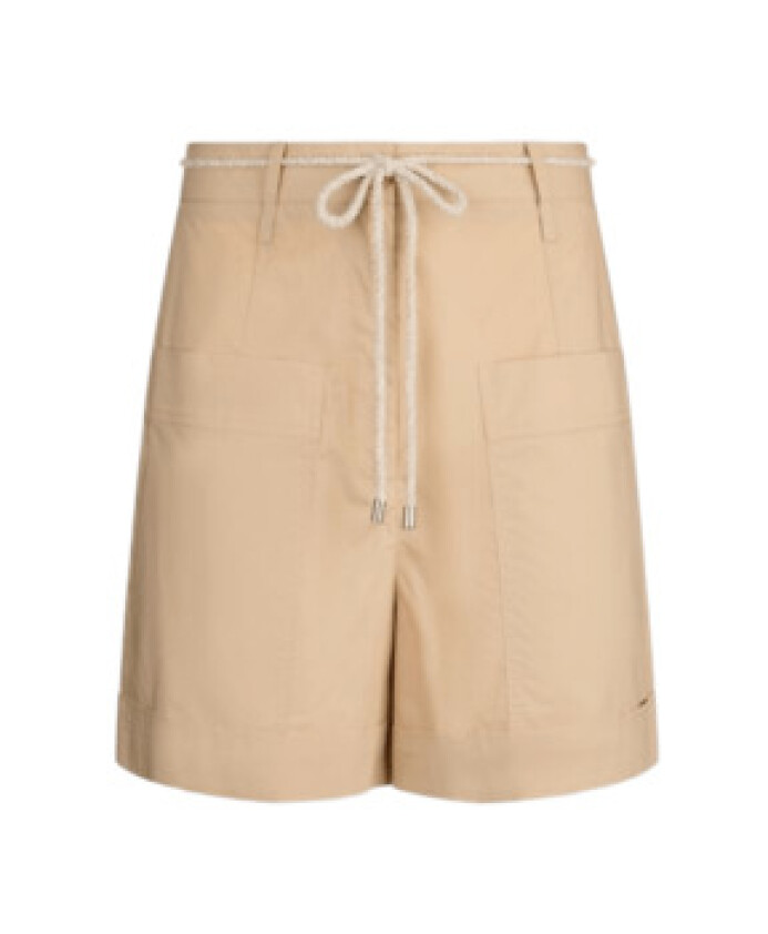 bermudas-courts-en-popeline-de-coton-marron