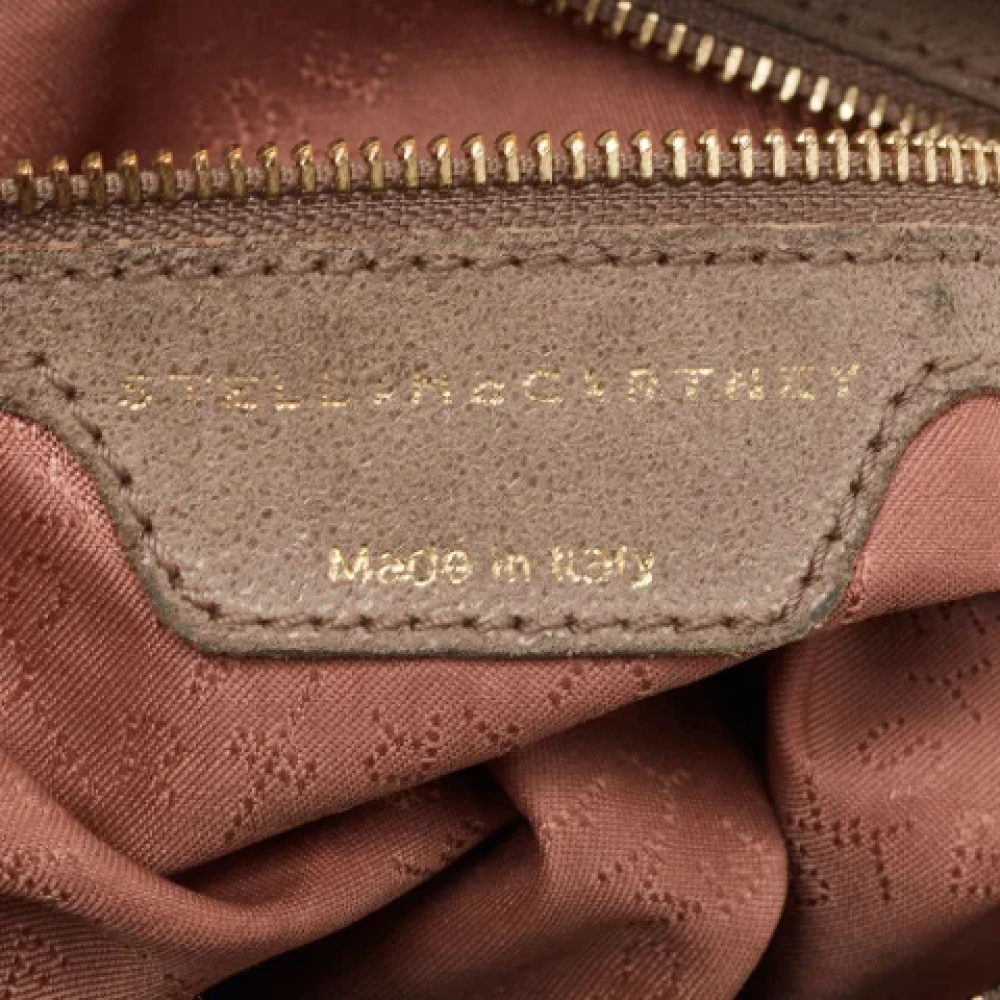 Stella McCartney Pre-owned Suede shoulder-bags Beige Dames
