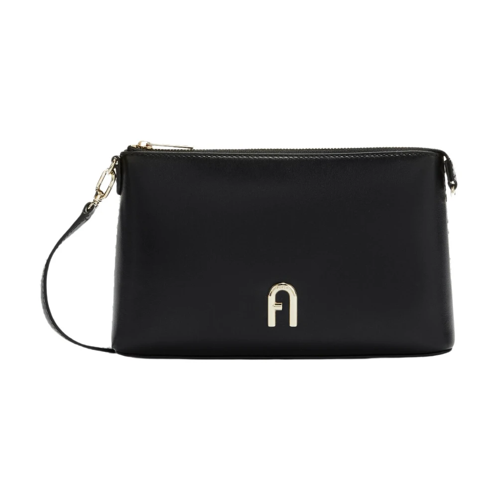 Furla Diamante Mini Crossbody Tas Black Dames