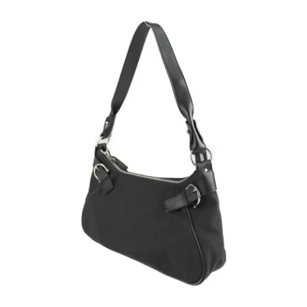 Salvatore Ferragamo Pre-owned Canvas handbags Black Dames