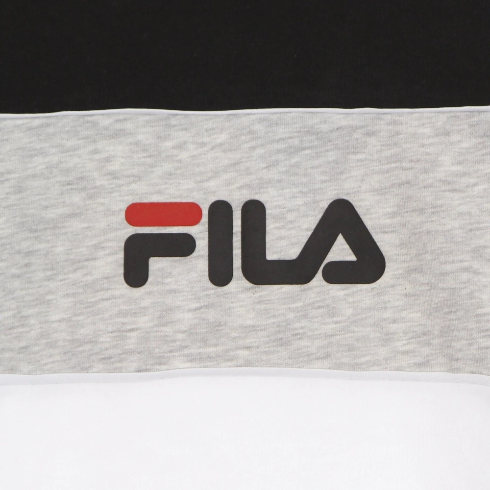 Fila Kleur Blok Crewneck Sweatshirt Lichtgewicht Multicolor Dames