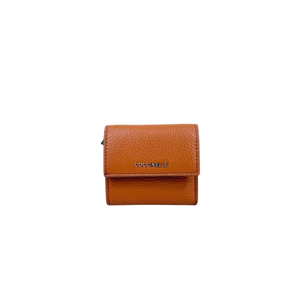 Coccinelle Brown Wallets & Cardholders, Female, One Size, Metallic Soft Portafoglio