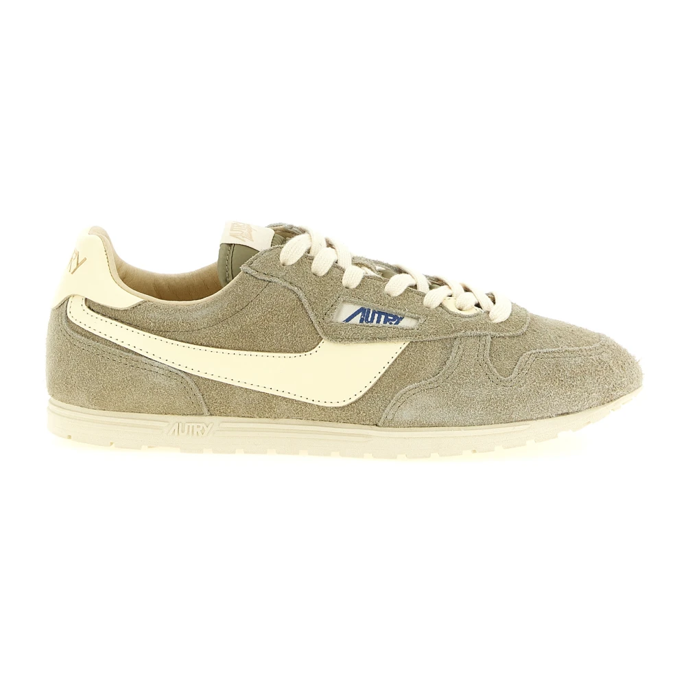 Autry Men's Gray Sneakers, 9 Uk, Windspin Trainers