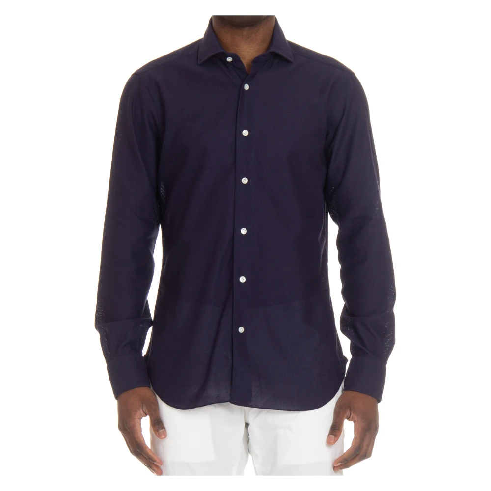 Bomuld Skjorte 'Toke' - Olive/Black