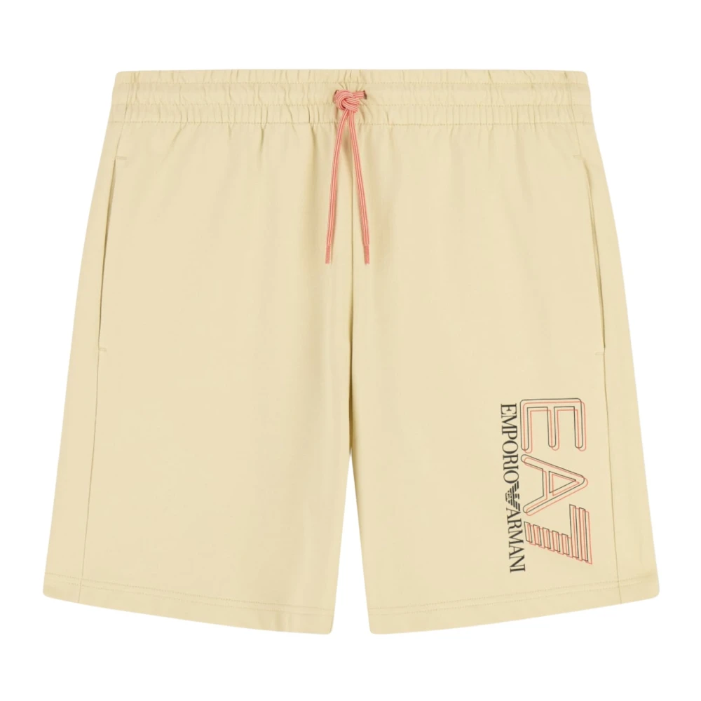 Emporio Armani Ea7 Herren Beige Shorts, Lgröße: