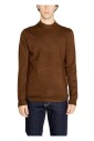 brown-long-sleeve-knitwear-men-fall-winter