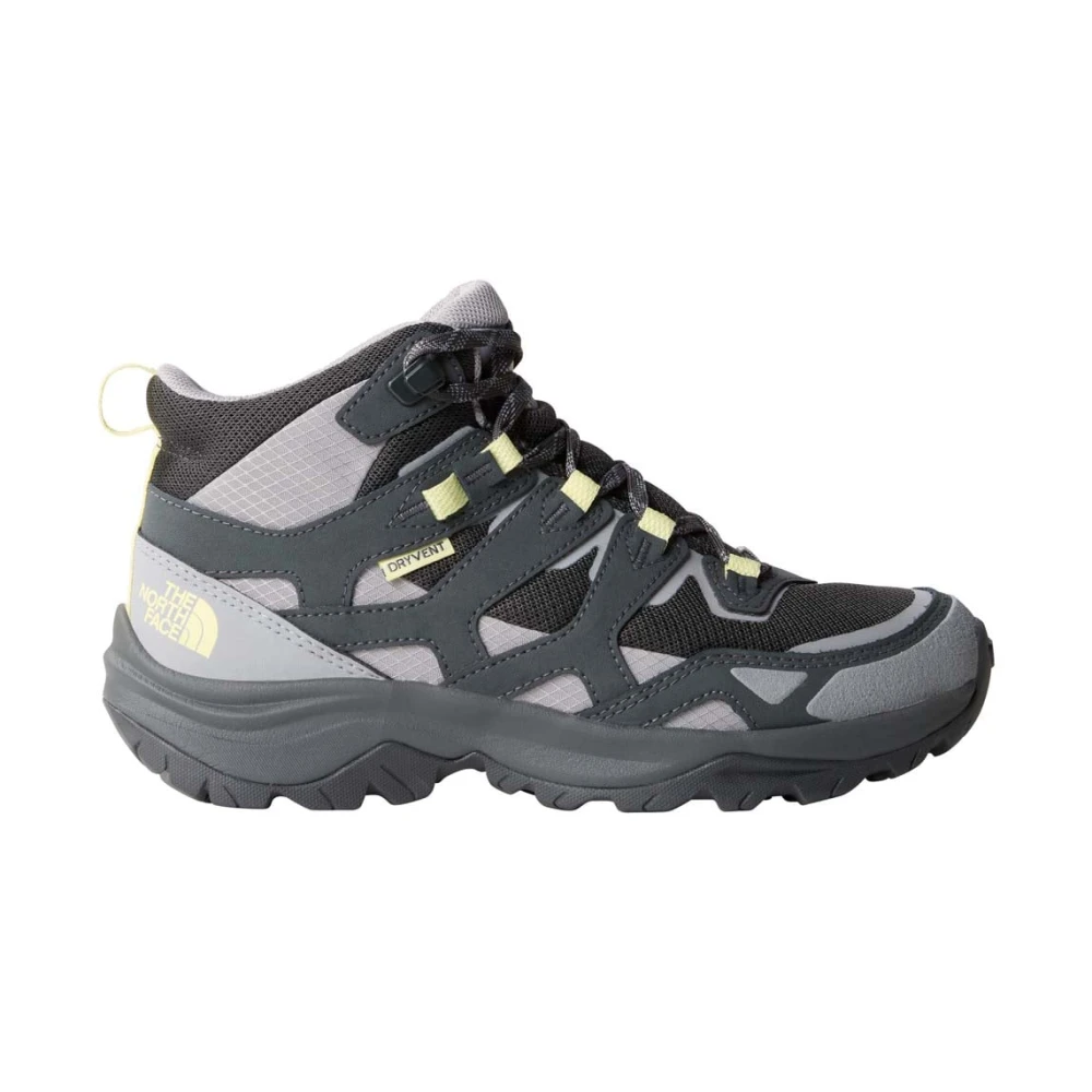 The North Face Women's Black Outdoor Shoes, 7 Uk, Waterproof Mid Hiking Boots Asphalt Grey