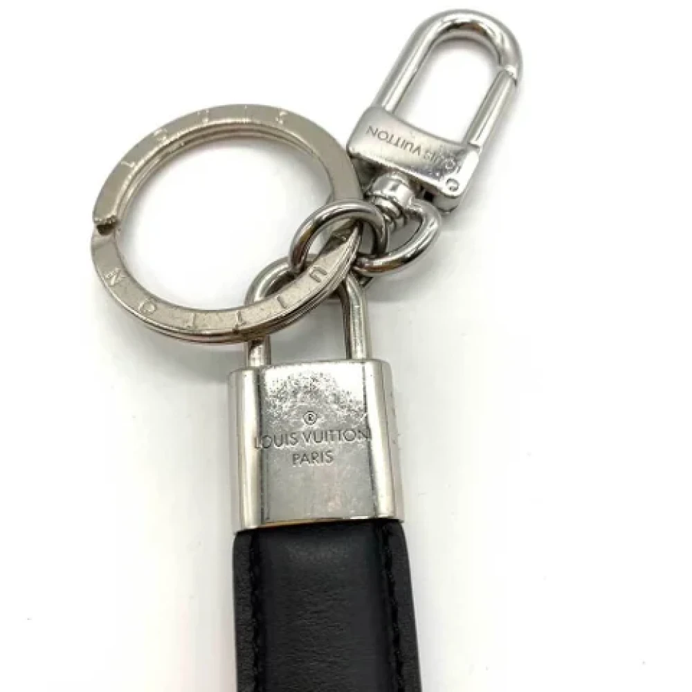 Louis Vuitton Vintage Pre-owned Metal key-holders Black Heren