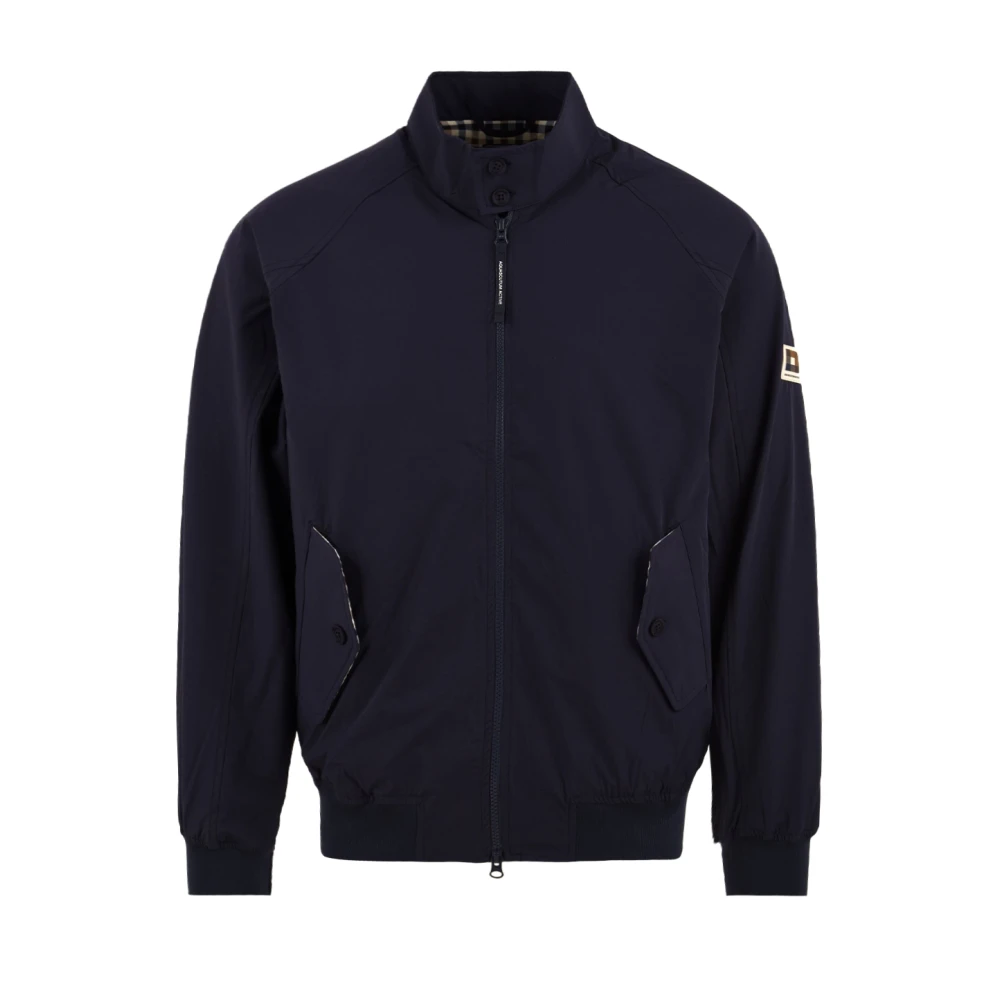 Aquascutum Blue Light Jackets, Male, Xl, Coats