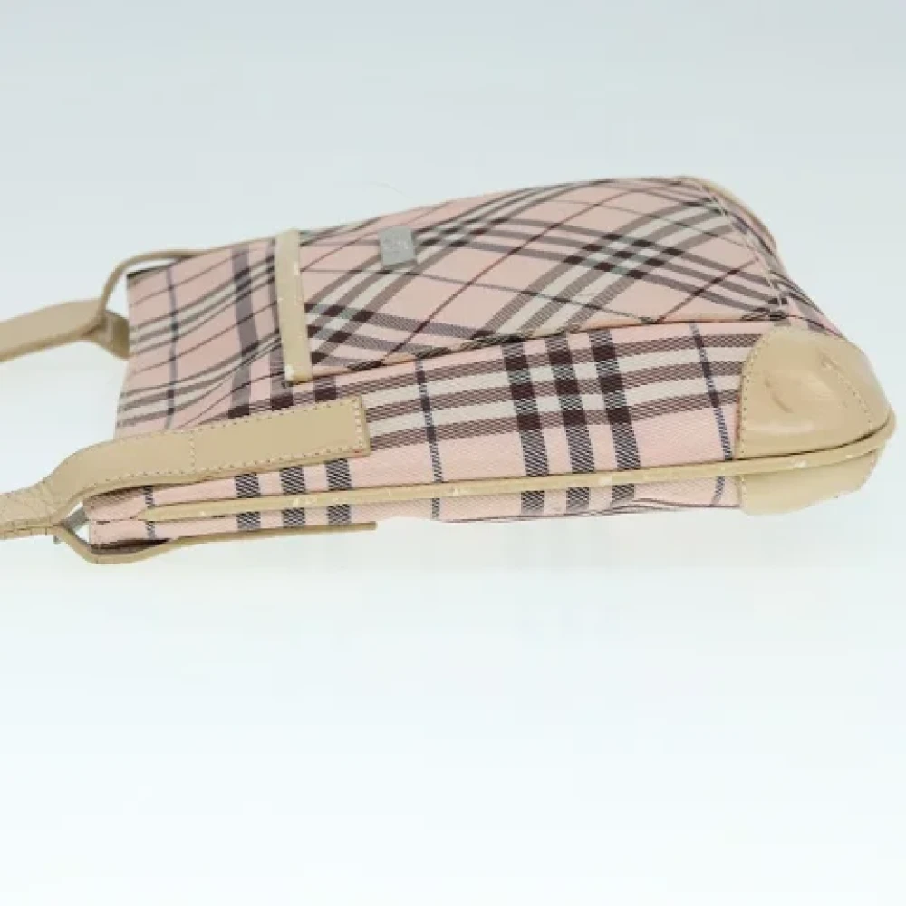 Burberry Vintage Pre-owned Fabric shoulder-bags Beige Dames