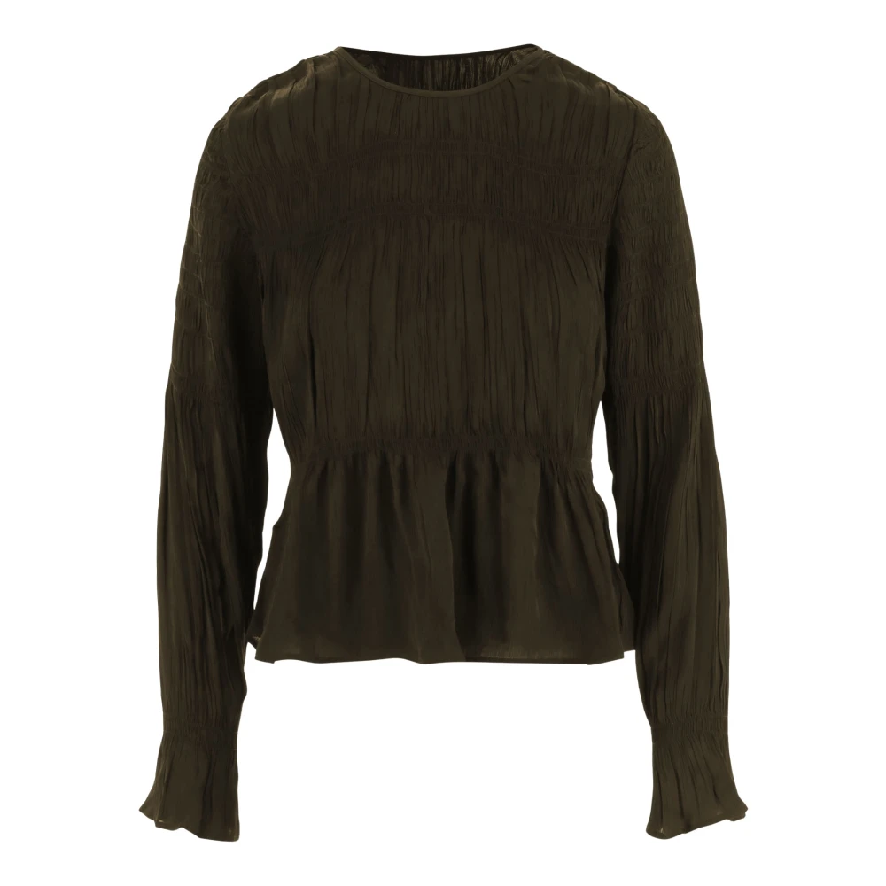 By Malene Birger Women's Brown Blouses, M, Ovas Blouse