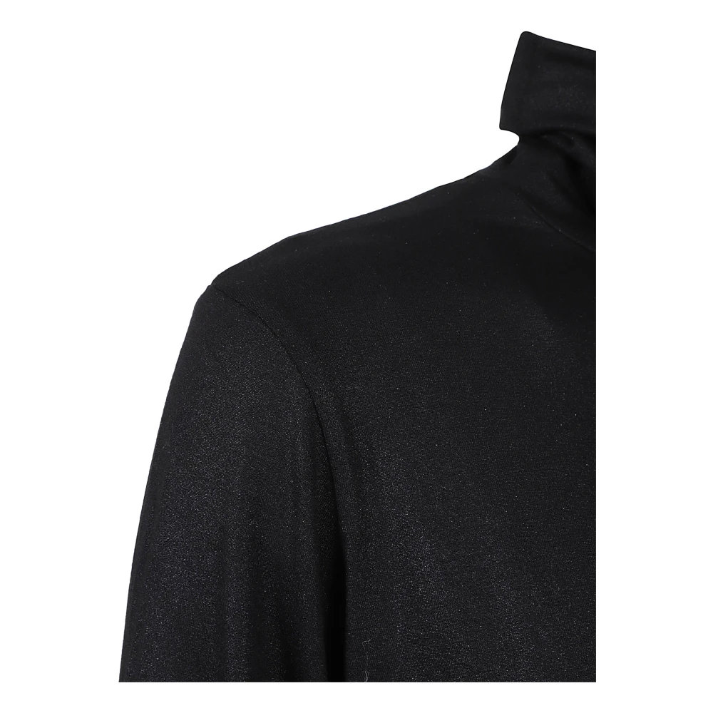 majestic filatures Elegante Viscose T-shirts en Polos Black Dames