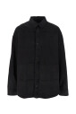 chemise-noire-avec-col-classique