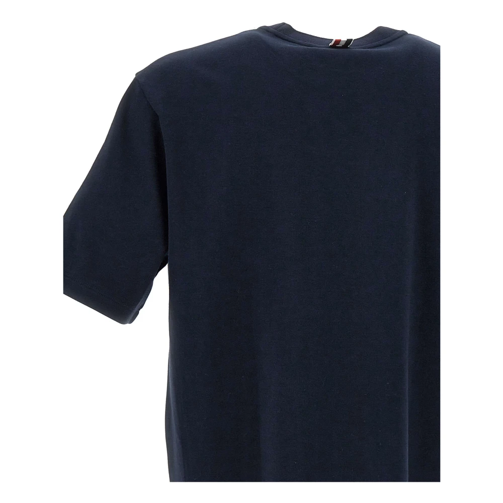 Thom Browne Stijlvolle T-shirts en Polos Blue Heren
