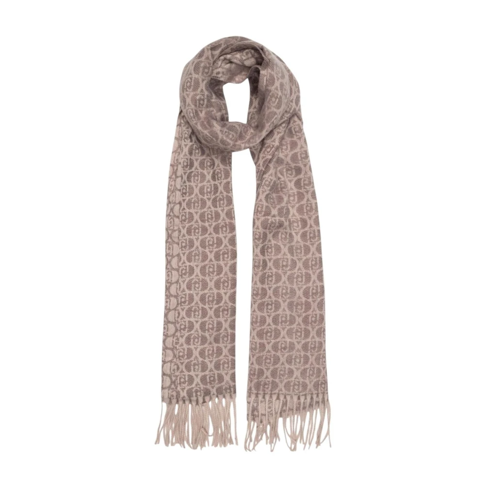 Liu Jo Women's Pink Winter Scarves, One Size, Elegant Polyester Scarf