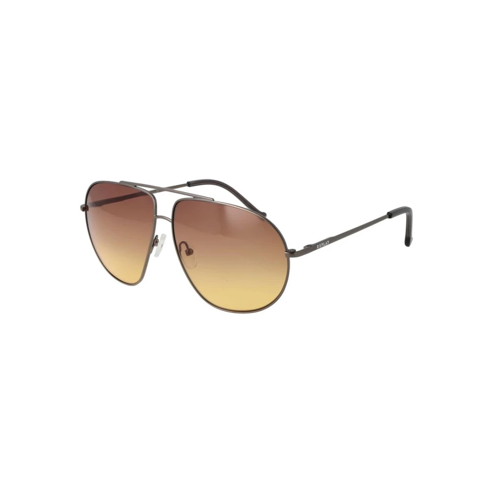 Replay Unisex Grey Ry623 62S04 Aviator/Navigator Sunglasses In - Image 4
