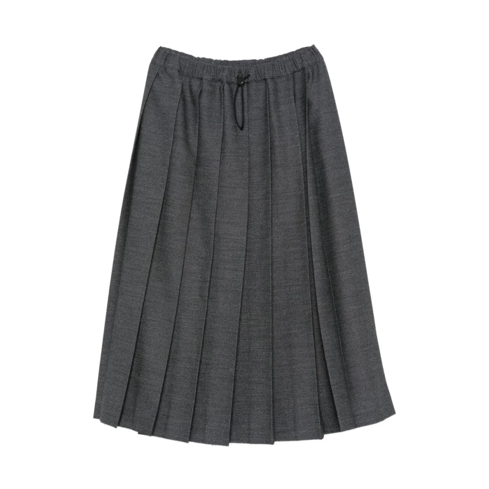 Fabiana Filippi Gray Skirts - Female - Midi Skirts - Xs - Skirts
