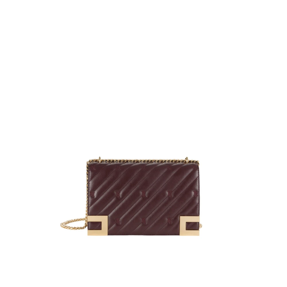 Elisabetta Franchi Stijlvolle Handtas voor Modieuze Vrouwen Brown Dames