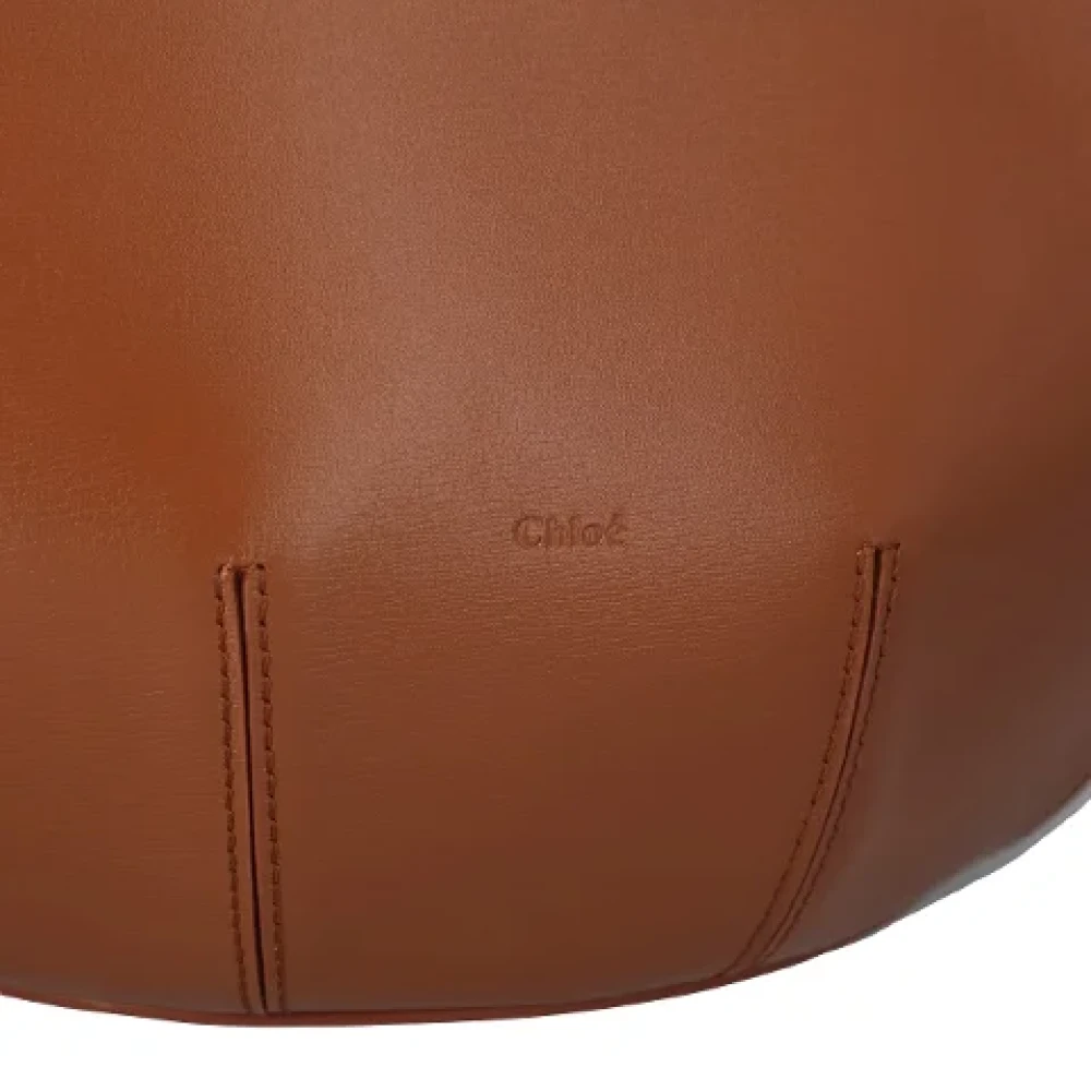 Chloé Leather totes Brown Dames