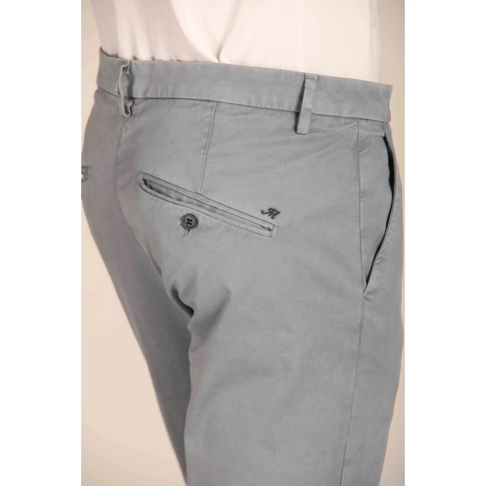 Mason's Osaka Style Wortel Fit Chino Broek Blue Heren