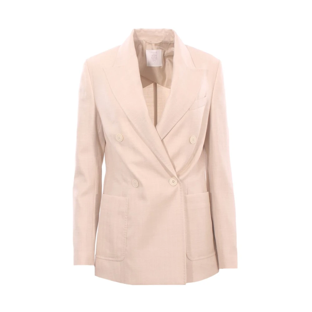 Eleventy Femme Beige Vestes, Taille: 42 Fr Blazers