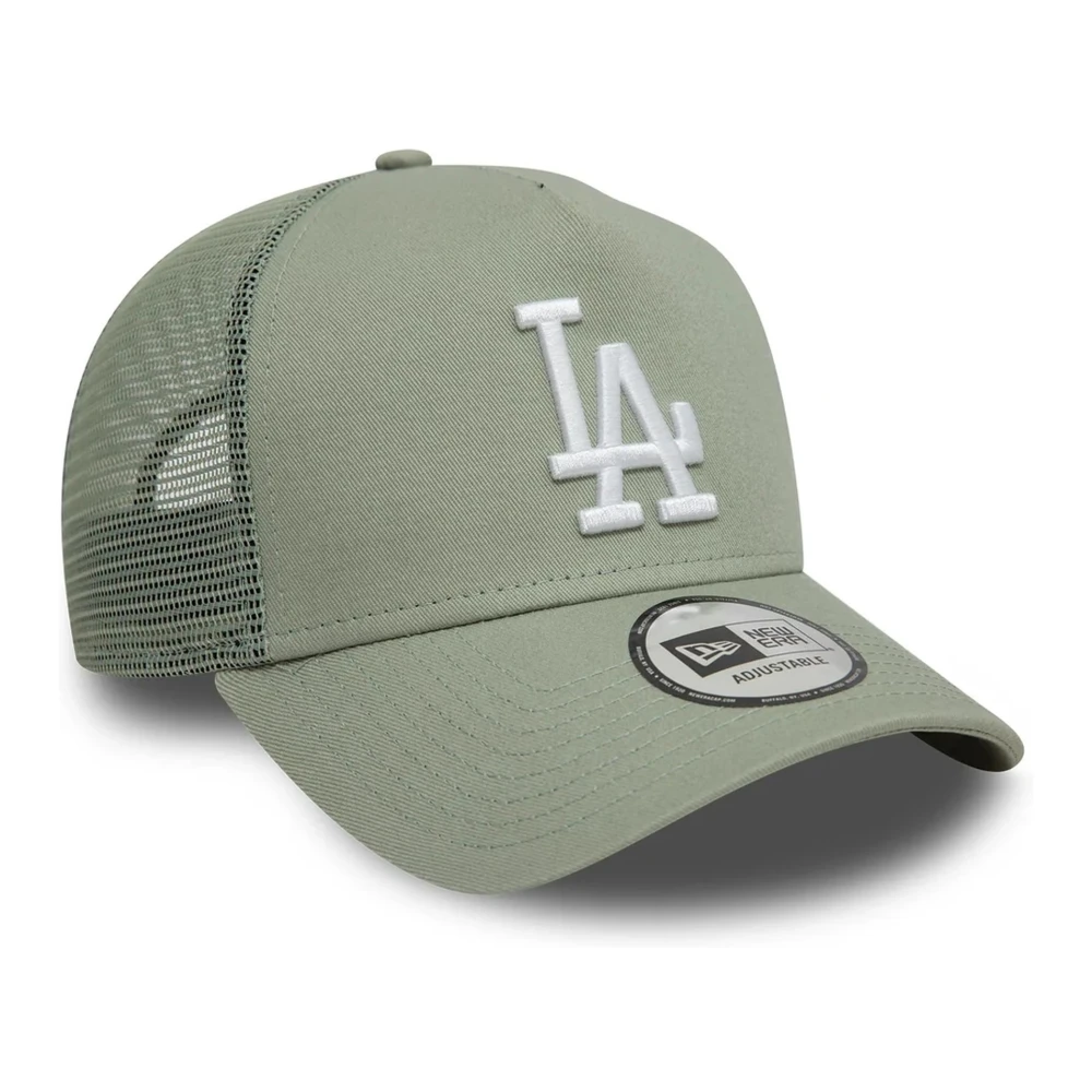 new era Groene Dodgers League Trucker Pet Green Heren