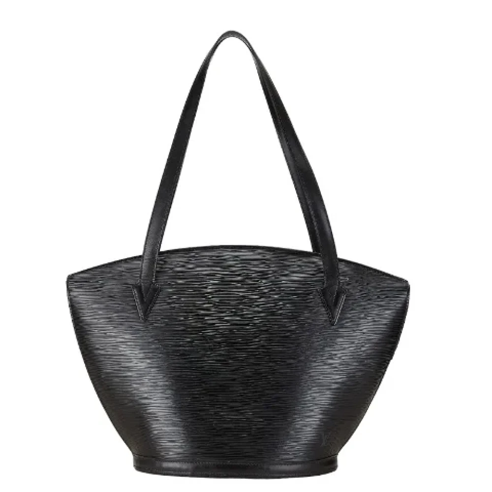 Louis Vuitton Vintage Pre-owned Leather louis-vuitton-bags Black Dames