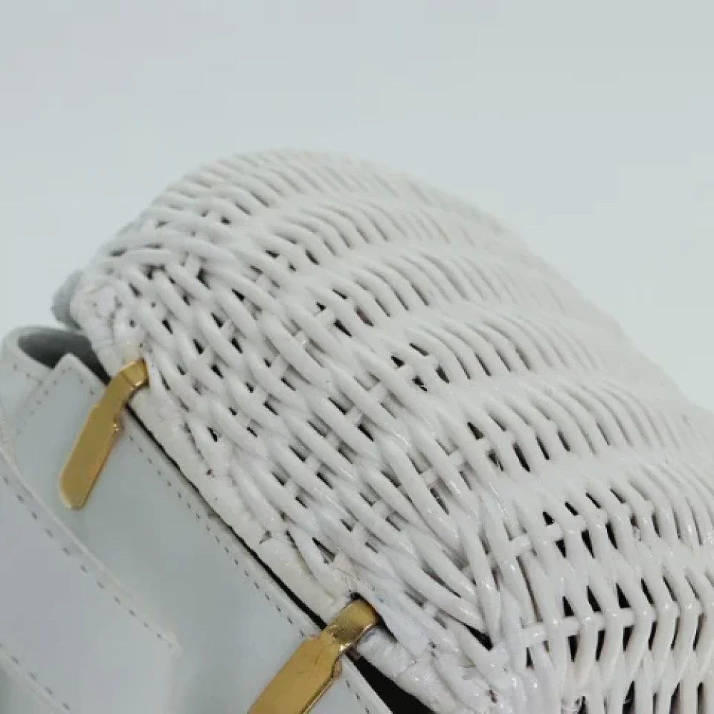Salvatore Ferragamo Pre-owned Leather backpacks White Dames